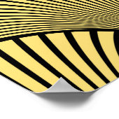 Japanse Art Deco: Zwart Goud Ontwerp Poster (Hoek)