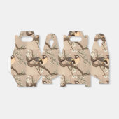 Japanse Aziatische Koson Bird Chickadee Songbird Bedankdoosjes (Uitgevouwen)