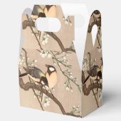 Japanse Aziatische Koson Bird Chickadee Songbird Bedankdoosjes (Geopend)