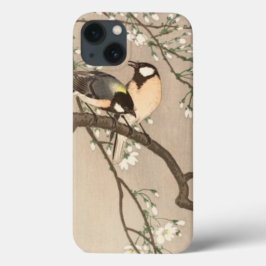 Japanse Aziatische Koson Bird Chickadee Songbird Case-Mate iPhone Case (Achterkant)