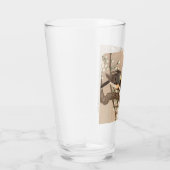 Japanse Aziatische Koson Bird Chickadee Songbird Glas (Rechts)