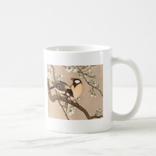 Japanse Aziatische Koson Bird Chickadee Songbird Koffiemok