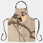 Japanse Aziatische Koson Bird Chickadee Songbird Schort (Voorkant)