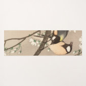 Japanse Aziatische Koson Bird Chickadee Songbird Yogamat (Achterkant (horizontaal))