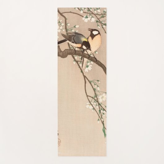 Japanse Aziatische Koson Bird Chickadee Songbird Yogamat (Voorkant)