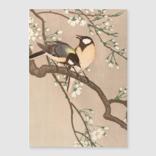 Japanse Aziatische Ohara Koson Vogel Mees Zangvoge