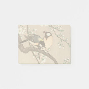 Japanse Aziatische Ohara Koson Vogel Mees Zangvoge Post-it® Notes