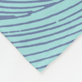 Japanse Aziatische Surf Golve Art Ocean Art Fleece Deken (Hoek)