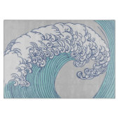 Japanse Aziatische Surf Golve Art Ocean Art Snijplank (Voorkant)
