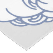 Japanse Aziatische Surf Golve Art Ocean Art Tafelkleed (Gekanteld)