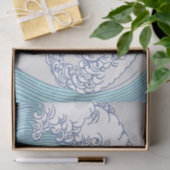 Japanse Aziatische Surf Golve Art Ocean Art Tissuepapier (Geschenk)