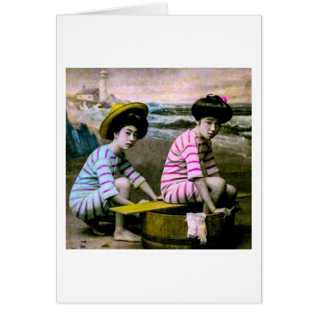 Japanse badjassen  strand (Voorkant)