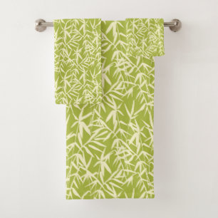 Japanse Bamboe Aquarel Bad Handdoek