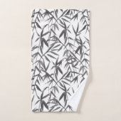 Japanse Bamboe Aquarel Bad Handdoek (Handdoek)