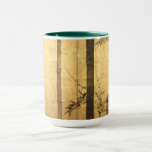 Japanse Bamboe- en plum-boom van Ogata Kōrin Mok (Midden)