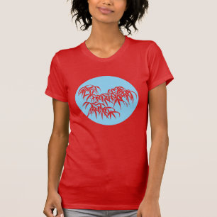 Japanse Bamboe in het Maanlicht T-shirt