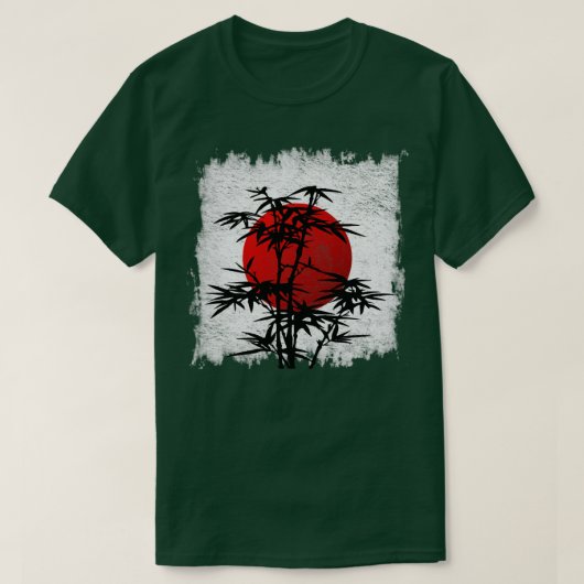 Japanse Bamboe T-shirt (Design voorkant)