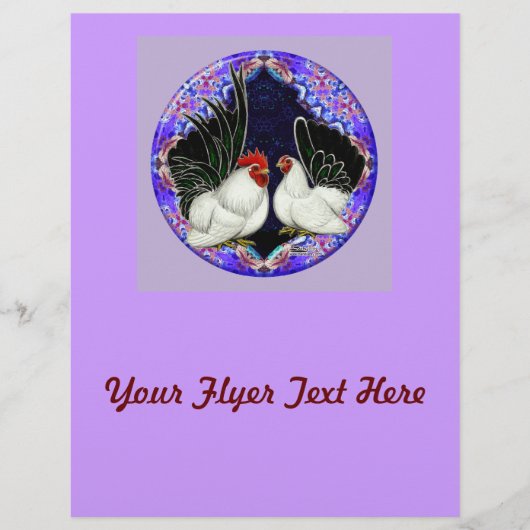 Japanse Bantam Cirkel Flyer (Voorkant)