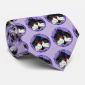 Japanse Bantam Cirkel Stropdas (Opgerold)