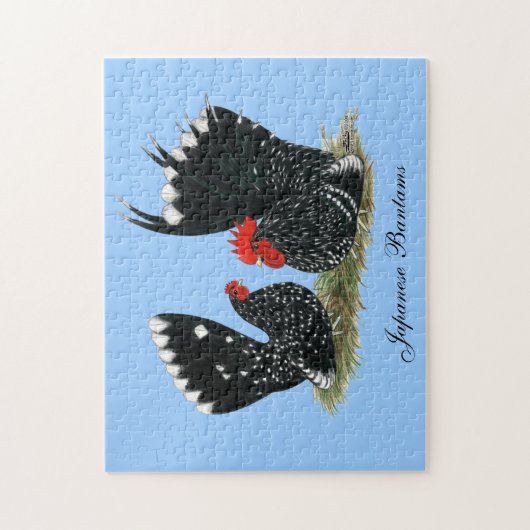 Japanse Bantams Mottled Legpuzzel (Verticaal)