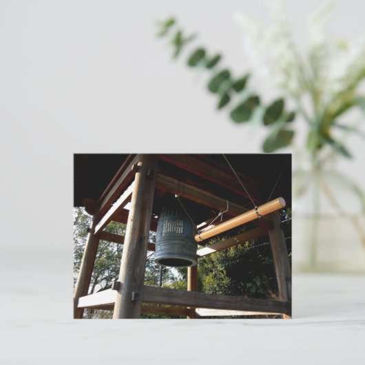 Japanse bel briefkaart (Staand voorkant)