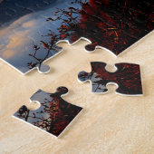 Japanse berg Fuji Legpuzzel (Zijkant)