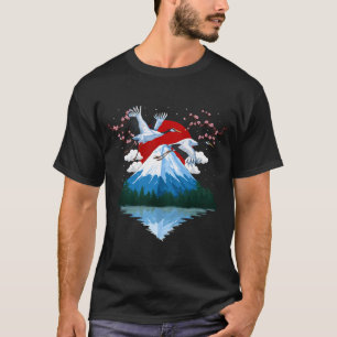 Japanse Bergkraanvogels T-shirt