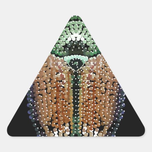 Japanse bijenkast sticker (Voorkant)