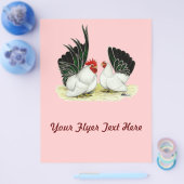 Japanse Blacktail Bantams Flyer (Enkel)