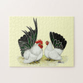 Japanse Blacktail Bantams Legpuzzel (Horizontaal)