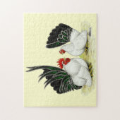 Japanse Blacktail Bantams Legpuzzel (Verticaal)