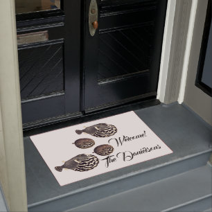 Japanse bladervis Welkom Doormat Deurmat