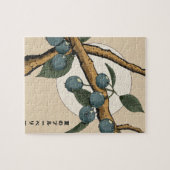 Japanse Blauwe Bessen Legpuzzel (Horizontaal)