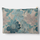 Japanse blauwe bloem kunstwerk etui (Achterkant)