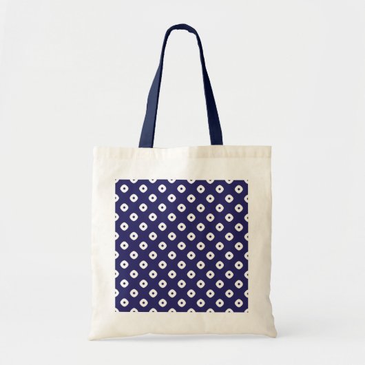 Japanse blauwe Canvas tas (Voorkant)
