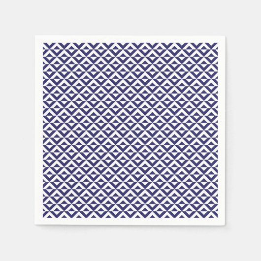 Japanse Blauwe Servetten (Voorkant)