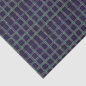 JAPANSE BLAUWE SQUARE WOODBLOCK PRINT WSSUE PAPIER (Detail)