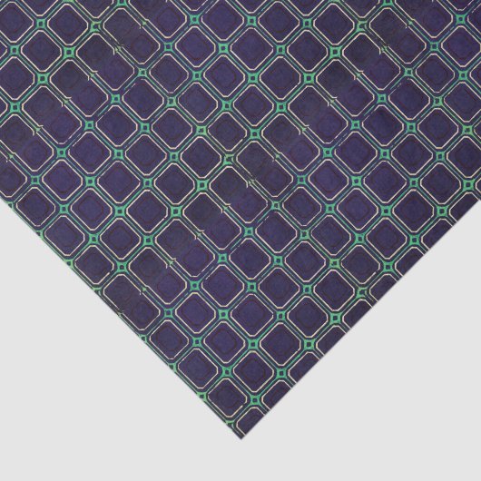 JAPANSE BLAUWE SQUARE WOODBLOCK PRINT WSSUE PAPIER (Detail)