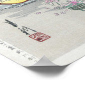 Japanse Bloem Arrangeerkunst (1896) Poster (Hoek)