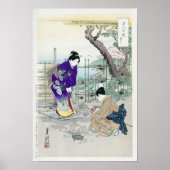 Japanse Bloem Arrangeerkunst (1896) Poster (Voorkant)