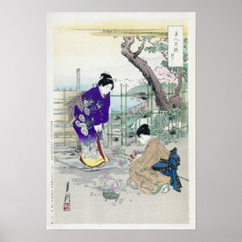 Japanse Bloem Arrangeerkunst (1896) Poster