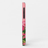 Japanse Bloem, Fuchsia en Coral Pink Case-Mate iPhone Case (Achterkant/links)