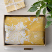 Japanse bloem rode patronen. tissuepapier (Geschenk)