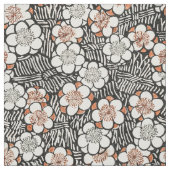 Japanse  bloem stof (Swatch)