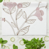 Japanse bloemen Amerikaanse MoJo Kitchen Towel Theedoek (Gevouwen)