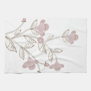 Japanse bloemen Amerikaanse MoJo Kitchen Towel Theedoek