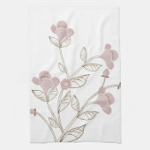 Japanse bloemen Amerikaanse MoJo Kitchen Towel Theedoek (Verticaal)