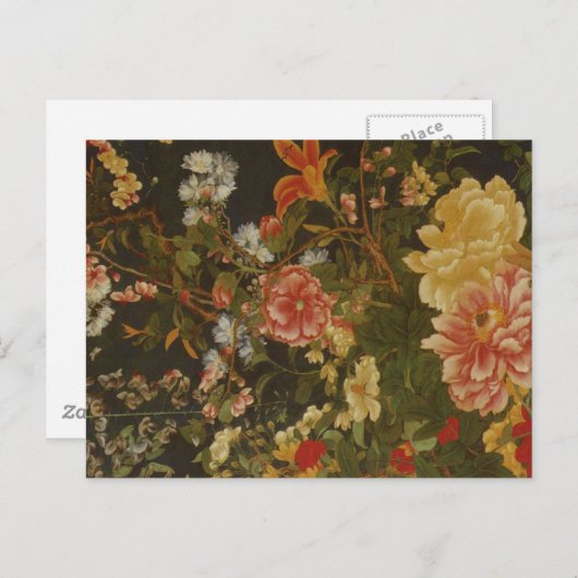  Japanse bloemen en insecten Briefkaart (Voorkant / Achterkant)