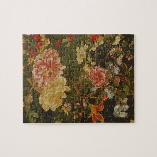  Japanse bloemen en insecten Legpuzzel (Horizontaal)