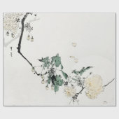 JAPANSE BLOEMEN inpakpapier (Vlak)